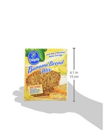 Concord Foods Chiquita Banana Bread Mix 13.7oz (VALUE pack of 6 Boxes) - Buy Online on GoSupps.com