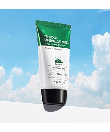  Somebymi Truecica Mineral Calming Tone-Up Suncream SPF 50+ PA++++ - Brightening UV Protection 50ml | K-Beauty International Shipping - Buy Online on GoSupps.com