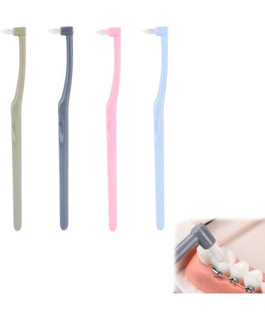 4 Pieces Tuft Toothbrush Set - Soft Trim Interdental Brushes for Detail Cleaning | B fzahnbrush with Fragrance Rejuvenated Design - Buy Online on GoSupps.com