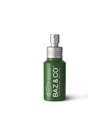 BAZ & CO Naturally Fresh Deodorant for Men - Aluminium Free - Basil Vetiver and Witch Hazel 50ml