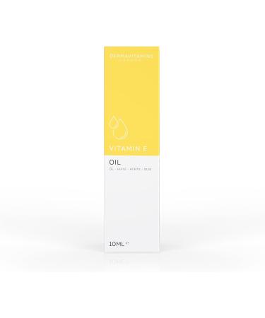 Dermavitamins 100% Natural Vitamin E Oil - 10ml | Pure & Organic Skincare Solution - Buy Online on GoSupps.com