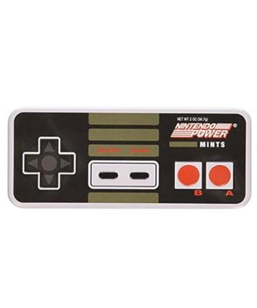 SUPPLIIONLINE S Nintendo Power Mints Delicious Peppermint Flavor Elegant Gaming packaging Classic Tin Design Gaming-Fuelled Freshness 60 Grams