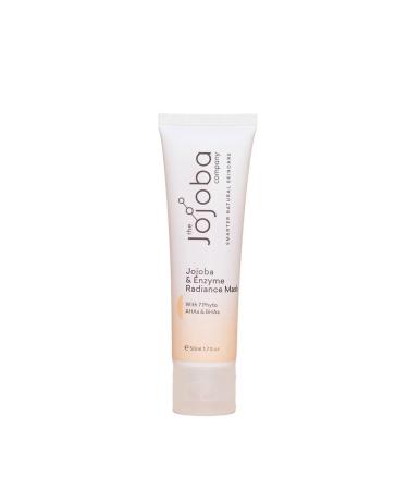 The Jojoba Company - 50ml Jojoba & Enzyme Radiance Mask - Natural Brightening Exfoliator Reveal A Revitalised Smooth Complexion. - Clinically Proven Results