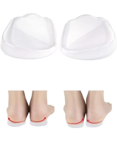Buy Heel Cups PU Foot Orthotic Inserts for Heel Pain Relief | Breathable & Comfortable Daily Use Large Size Transparent - Buy Online on GoSupps.com