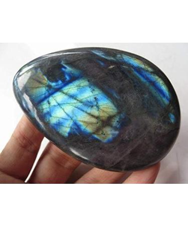107g Rare Natural Flash Labradorite Crystal Gem Stone Original Reiki JZIGTDEM - Buy Online on GoSupps.com