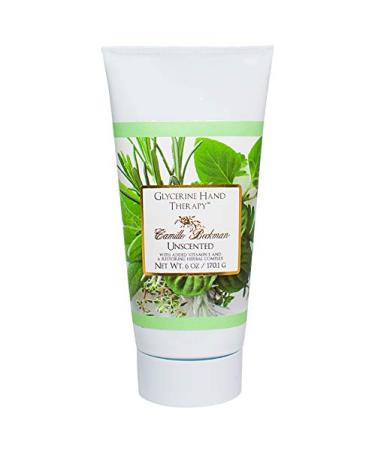 Camille Beckman Glycerine Hand Therapy Cream  Vitamin E Unscented  6 Ounce Vitamin E Unscented 6 Ounce (Pack of 1)