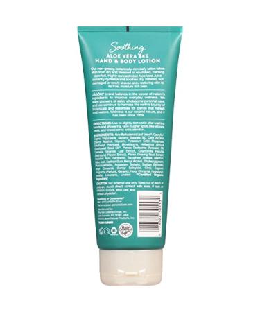 Jason Soothing Aloe Vera 89% Hand & Body Lotion 8 oz - Packaging May Vary - Buy Online on GoSupps.com