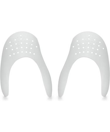 Shoe Crease Protector Guards | Prevent Creases on Sneakers | Air Force 1, Jordans, Dunks | 2 Pairs White Men's 8-12 - Buy Online on GoSupps.com