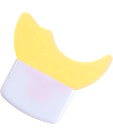  Shanrya Anti-smudge Mascara Shield for Eyelashes Double Arch Anti-smudge Eyelash Applicator Deflector Suitable for All Face Shapes (Yellow) - Buy Online on GoSupps.com