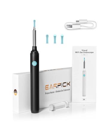Ear Wax Removal Ear Wax Removal with Camera 6 LED Lights Wireless Ear Cleaning Kit Compatible with iPhone iPad and Android