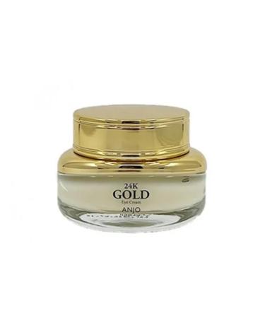 Generic Eye Cream 24K Gold Eye Cream Anti-Puffiness Anti-wrinkle Dark Circles by Anjo Unisex Rich Nutrion to the skin - Buy Online on GoSupps.com