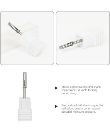 Beavorty nail shank for women metal nail drill shank drill shank replacement for acrylic drill shank for nails nail art drill shank Tungsten steel manicure Accessories women's - Buy Online on GoSupps.com