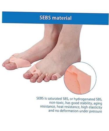 Allesoky Bunion Corrector Toe Alignment Tool - 5 Pairs | Soft Gel Separators for Foot Pain Relief, Toe Straightener Pads & Forefoot Support - Buy Online on GoSupps.com
