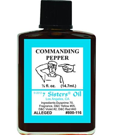 7 Sisters Commanding Pepper Oil 1/2 fl. oz.