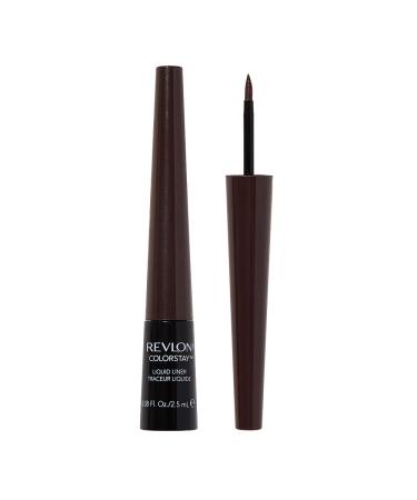 REVLON Colorstay Liquid Liner - Black Brown for Women - 0.08 Oz Eyeliner 0.08 Oz Black Brown 0.08 Fl Oz (Pack of 1) - Buy Online on GoSupps.com