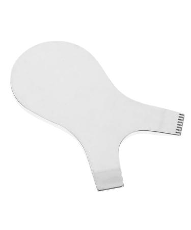 Ipetboom Stainless Steel Eyelash Tool Eyelash Tool Curly Supplies Lasting brow lash perm Lifting Eyelash Comb Flower Claw Clips Auxiliary Tool Face Stencils Stereotypes 4.6x3.1cm