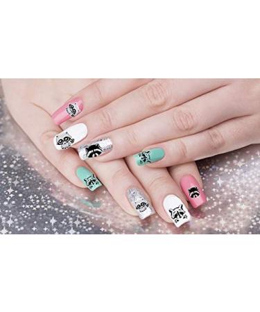 Raccoon Nail Art Decals - Unique Raccoon Collection for Nail Design - Buy Online on GoSupps.com