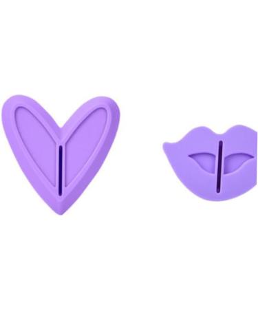 FRCOLOR Rasoir Intime Pour Femme Tondeuse Bikini Plastique Et Silicone Forme C ur Outil De Rasage Cheveux 5.5*5.2*0.5cm Image 1 - Buy Online on GoSupps.com