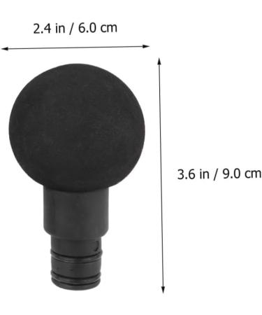 Solustrie Fascia-Head Muscle Massage Device - Relaxation & Vibration Accessories for Head - Plastic Shock Massage Tips (9x6x2cm) - Enhance Your Wellbeing - Buy Online on GoSupps.com