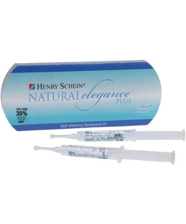 Natural Elegance 35% Carbamide Peroxide Mint Teeth Whitening Gel | Henry Schein 2 Pack | Opalescence Comparable | Reduced Sensitivity - Buy Online on GoSupps.com