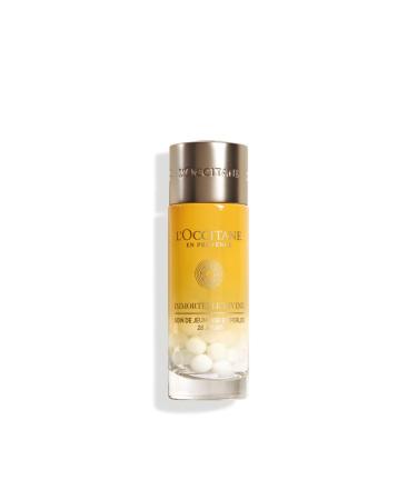 L'OCCITANE Immortelle Divine Youth Care in Pearls: Visibily Densify & Plump Skin Contains Hyaluronic Acid Concentrated Ingredients for Younger-Looking Skin in 28 Days