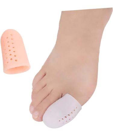 Garneck Silicone Gel High Heel Protectors - 6 Pairs/12pcs Toe Sleeves for Anti-Friction Protection - White 4.5X2.1 cm - Buy Online on GoSupps.com