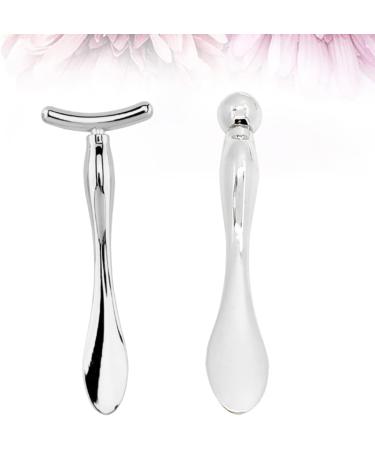 FOMIYES Spatule Cosm tique En Alliage De Zinc 2 Pi ces Mini Cuill re Maquillage Et B ton De Massage Yeux Portable Outil Beaut Visage Femmes Voyage 1 unit (Lot de 1) Argent - Buy Online on GoSupps.com