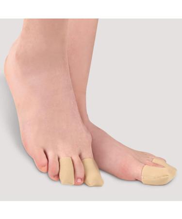 minkissy 2 Pairs Hand Toe Protector Silicone Gel Silicone Toe Sleeves Silicone Toe Protectors Toe Tubes Big Toe Caps Toe Covers Toe Sleeve Toe Sleeve with Gel Lining Top Cover 4x2.5cm - Buy Online on GoSupps.com