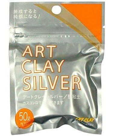 Art Clay Silver Clay 50g - New Formula | High-Quality Precious Metal Clay - Buy Online on GoSupps.com