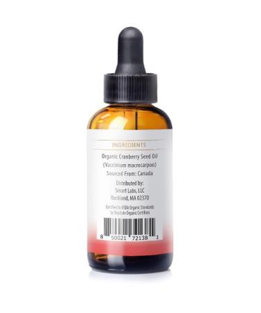 Buy USDA Organic Cranberry Seed Oil - Cold Pressed Unrefined (1oz) | International Shipping - Buy Online on GoSupps.com
