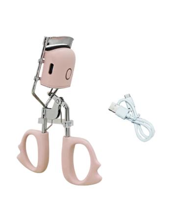 Qbkohphifm USB Charging Model Electric Eyelash Curler Fast Heating Portable Eye Lash Perm Lasting Curling Thermal Eyelash Clip B