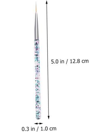 Housoutil 1 Set Nail Brush Seal Nail Accessories Brochas Para U as Acrilicas Nail Drawing Clear Nail Gel Nail Art Pen Nail Art Brush Nail Painting Pen Nail Polish Manicure Plastic - Buy Online on GoSupps.com