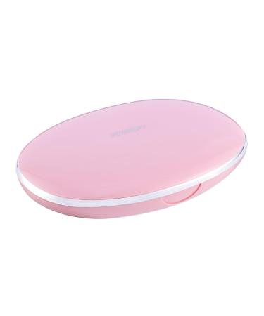 Lalafina box accompanying box for contact lenses contact lens applicator contact lens container sweet contact case holder white contact lens holder lens holder invisible container pink 10.2x7.8cm
