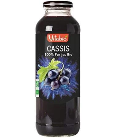 PURE BLACKCURRANT JUICE 50CL VITABIO PACK OF 2 - Buy Online on GoSupps.com