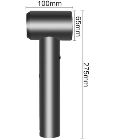 Cordless Hair Dryer 400W DC Rechargeable Hair Dryer with Cold Wind and Hot Air Suitable for Indoor Outdoor Camping Tourism (B-fine Version) - Buy Online on GoSupps.com