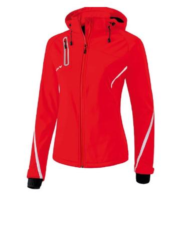 erima women's softshell jacket Function 42 red/white