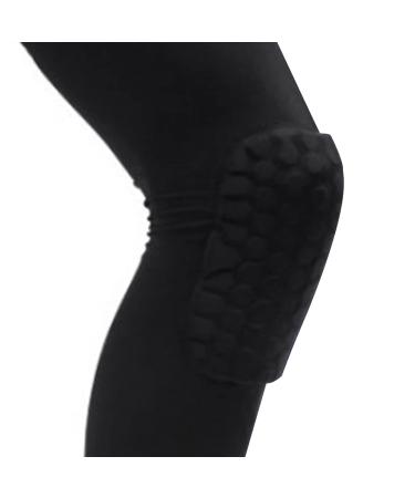 Unisex Compression Knee Brace Sleeve for Basketball - Anticollision Support - Black - Size M (160-175CM - Buy Online on GoSupps.com