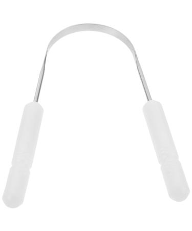 Beavorty Tongue Scrapers Reduce Bad Breath Cleaning Tongue Brushes Stainless Steel Oral Tongue Rake Beauty Tools For Fresher Tongue