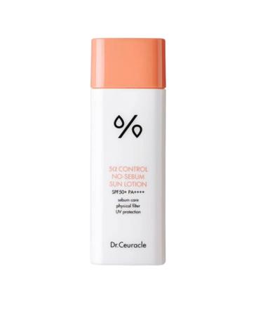 Dr.Ceuracle 5 Control No-sebum Sun Lotion SPF50+ PA++++ 1.76 Ounce (Pack of 1)