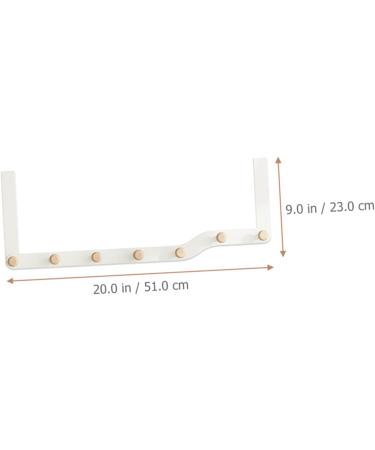 GLEAVI Coat Hangers Hanger Hooks Over Door Hook Over The Door Towel Rack Shower Door Clothing Bathroom Door - Buy Online on GoSupps.com