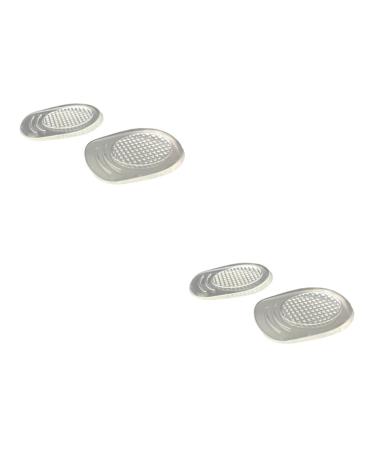 8 Pairs Silicone Shoe Pad Half Insole Heel Pads Comfort Heel Pad Silicone Insoles