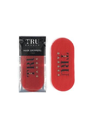 TRU Barber Hair Grippers 3-Pack Bundle - Hair Clips for Styling Men and Women - Salon Quality Hair Holder Grips in Red/White/Blue (6 PCS) - Buy Online on GoSupps.com