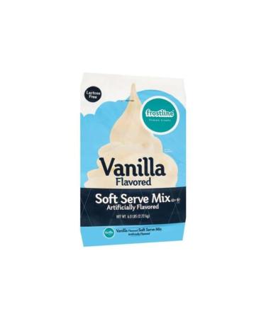 Frostline Vanilla Soft Serve 6 lbs x 6 pk Box
