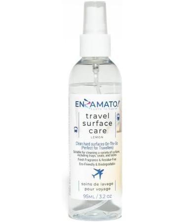 Travel Laundry + Surface Kit - Lemon | Travel Laundry Solution Detergent | Travel Surface Cleaner | Travel Kit for RV boats yachts cruise and air travel | Enzamato - Buy Online on GoSupps.com