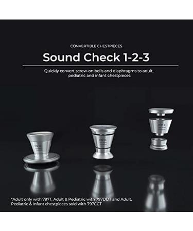 Buy MDF Men's ProCardial ER Premier Titanium Stethoscope - High Quality & Ships Internationally | MDF797DDT - Buy Online on GoSupps.com