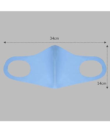 4 Packs Adults Protect_Cover_Mask Washable Reusalbe Ice Silk Boys Girls Mouth Protection Nolvety Adjustable Earloops Outdoors Sports Anti-dust Household Cleaning Cycling Camp - Buy Online on GoSupps.com
