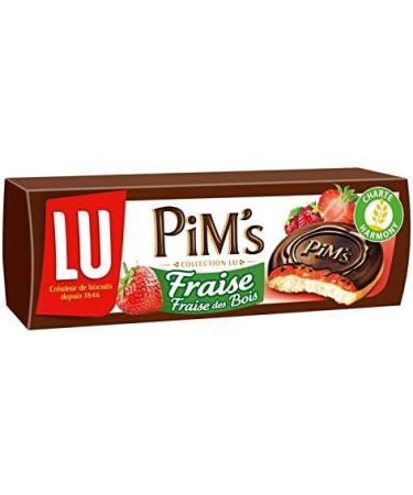LU PIM'S Pim'S Strawberry Fingerboard Strawberry 150g Pack of 4 - Buy Online on GoSupps.com