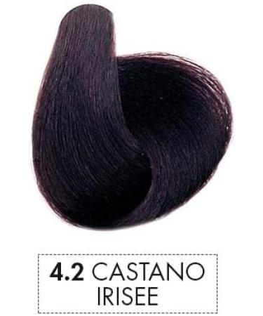 Capello Point Vera Color 42 Iris e Brown Professional Permanent Hair Dye No Ammonia Cream Hair Colour with Plant Keratin Aloe Vera and Goji Berries Total Coverage of Grey Hair 100 ml - Buy Online on GoSupps.com