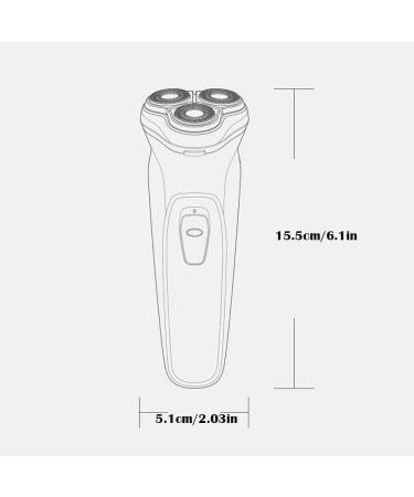 Men's Electric Shaver - Rechargeable Corded & Cordless Razor with Pop-up Trimmer Wet Dry Waterproof - Best for International Shipping - Buy Online on GoSupps.com