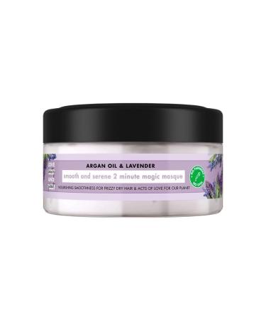 Argan Oil & Lavender Magic Mask for Smooth Frizz Free Hair|No Sulfates No Paraben|6.76 Fl Oz Off White